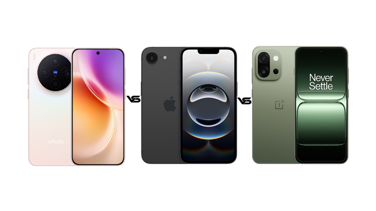 Vivo X300 vs OnePlus 13s vs iPhone 16e: जानें कौन सा स्मार्टफोन है बेस्ट