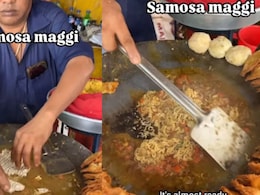 Watch: Food Vlogger Shows How Maggi Samosa Is Made, Internet Reacts Watch: Food Vlogger Shows How Maggi Samosa Is Made, Internet Reacts