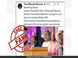 Fact Check: President Murmu's Deepfake Blames PM Modi For Rafale Flight