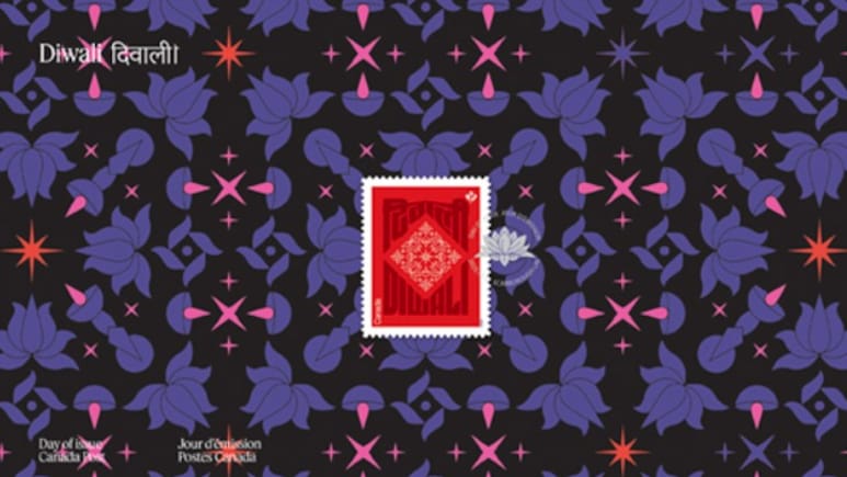Diwali 2025: Rangoli Pattern Takes Centre Stage On Canada Posts New Stamp