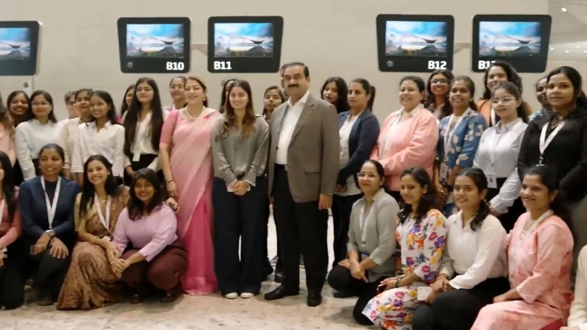 Navi Mumbai Airport | Gautam Adani Inspects Navi Mumbai Airport Ahead Of Inauguration