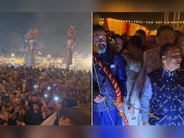 बॉबी देओल ने लाल किला मैदान में किया रावण वध, हाथ में धनुष बाण देख फैंस ने लगाए जयकारे बॉबी देओल ने लाल किला मैदान में किया रावण वध, हाथ में धनुष बाण देख फैंस ने लगाए जयकारे