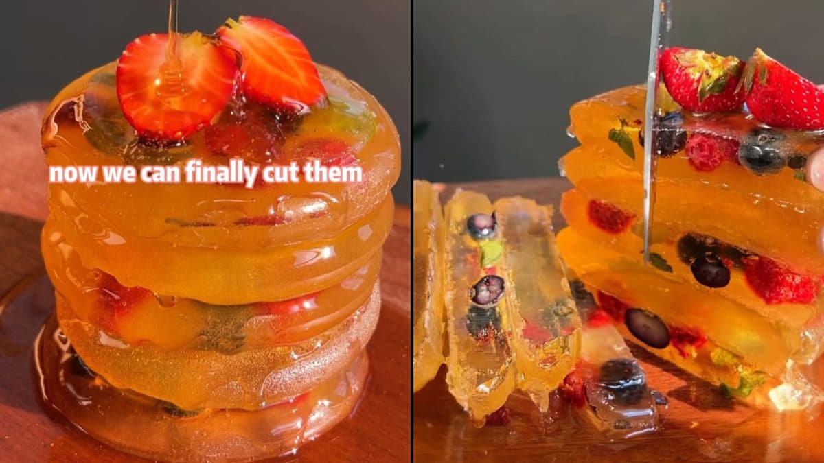 Watch: Woman Brings Viral AI Glass Pancakes To Life In Her Kitchen