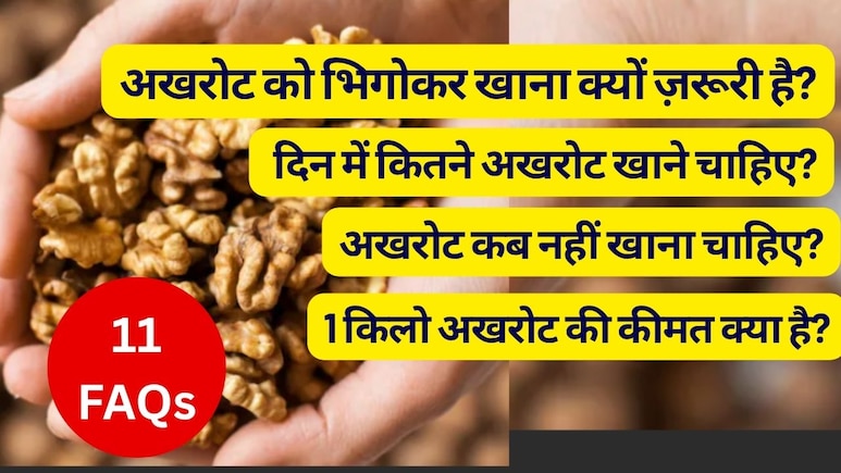 मैं एक दिन में 20 अखरोट खाऊं तो क्या होगा, 1 दिन में कितने अखरोट खाने चाहिए? यहां है पूरे 11 सवालों के जवाब मैं एक दिन में 20 अखरोट खाऊं तो क्या होगा, 1 दिन में कितने अखरोट खाने चाहिए? यहां है पूरे 11 सवालों के जवाब