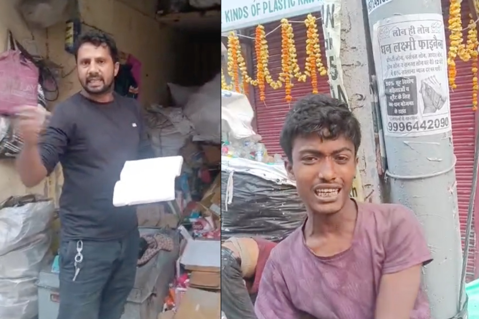 दिल्ली: दुकान मालिक ने मजदूर को खंभे से बांधकर पीटा, चोरी का लगाया आरोप
