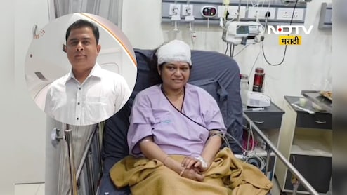 Ambernath News: डॉक्टर पत्नीच्या डोक्यात पतीने खलबत्ता घातला,  हल्ल्यामागचे कारण ऐकून धक्का बसेल Ambernath News: डॉक्टर पत्नीच्या डोक्यात पतीने खलबत्ता घातला,  हल्ल्यामागचे कारण ऐकून धक्का बसेल