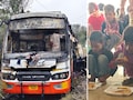 Rajasthan Bus Fire: बच्चों के जले खिलौने, खाने के बिखरे सामान... तस्वीरें बता रहीं जयपुर बस हादसे की भयावहता