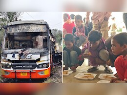 Rajasthan Bus Fire: बच्चों के जले खिलौने, खाने के बिखरे सामान... तस्वीरें बता रहीं जयपुर बस हादसे की भयावहता Rajasthan Bus Fire: बच्चों के जले खिलौने, खाने के बिखरे सामान... तस्वीरें बता रहीं जयपुर बस हादसे की भयावहता