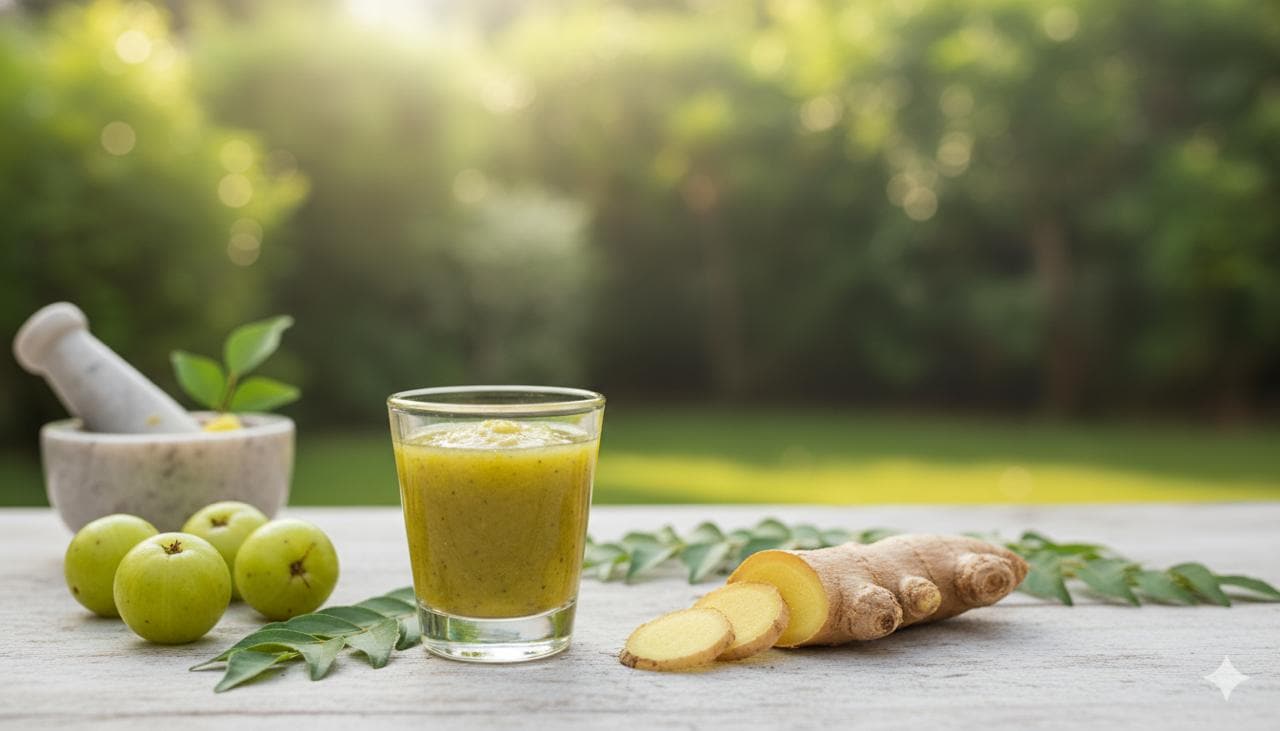Struggling With Hair Fall? This Amla Ginger Shot May Support Better Hair Growth Struggling With Hair Fall? This Amla Ginger Shot May Support Better Hair Growth