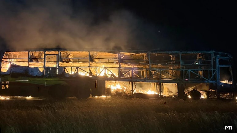Hyderabad-Bengaluru Bus Crash Revives Memories Of Deadly 2013 Accident Hyderabad-Bengaluru Bus Crash Revives Memories Of Deadly 2013 Accident