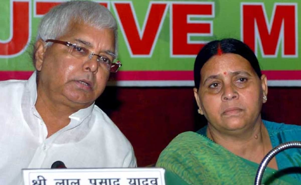 लालू यादव की पत्नी राबड़ी देवी भी बिहार की मुख्यमंत्री रही हैं.