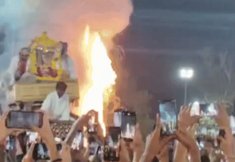 Rajasthan: कोटा के दशहरा मैदान में हाथी हुआ बेकाबू, रावण दहन देखने आई लोगों में मची अफरा-तफरी; वीडियो वायरल