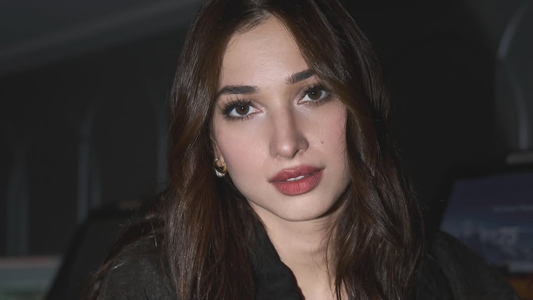 Tamannaah Bhatia Nails Monochrome Style In An All-Black Ensemble