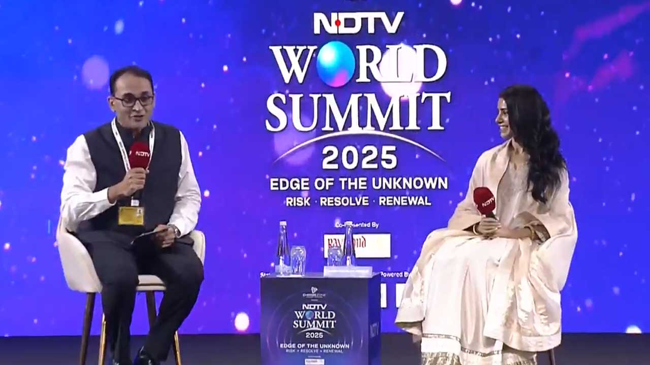 NDTV World Summit: Authenticity - The New Fame With Samantha Ruth Prabhu