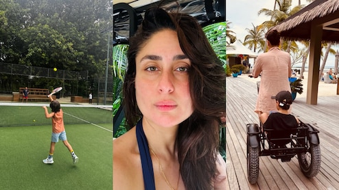 Kareena Kapoor Khan Shares Pics With Kids, Says "Weekends Should Last Longer" With Family