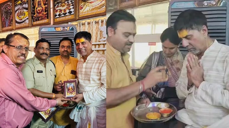 ओंकारेश्वर पहुंचे क्रिकेटर कृष्णमाचारी श्रीकांत, ज्योतिर्लिंग महादेव के किए दर्शन, बोले- 'यहां आकर आत्मिक शांति मिली' ओंकारेश्वर पहुंचे क्रिकेटर कृष्णमाचारी श्रीकांत, ज्योतिर्लिंग महादेव के किए दर्शन, बोले- 'यहां आकर आत्मिक शांति मिली'