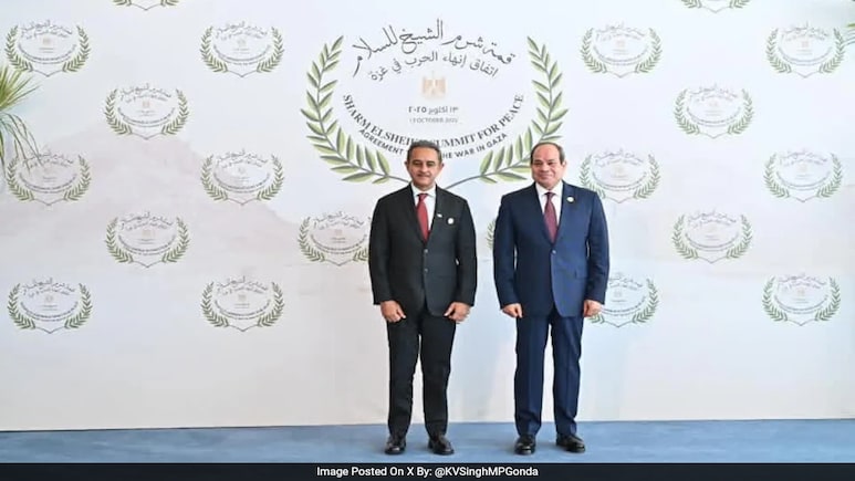 Minister Kirti Singh Joins World Leaders At Gaza Peace Summit In Egypt Minister Kirti Singh Joins World Leaders At Gaza Peace Summit In Egypt