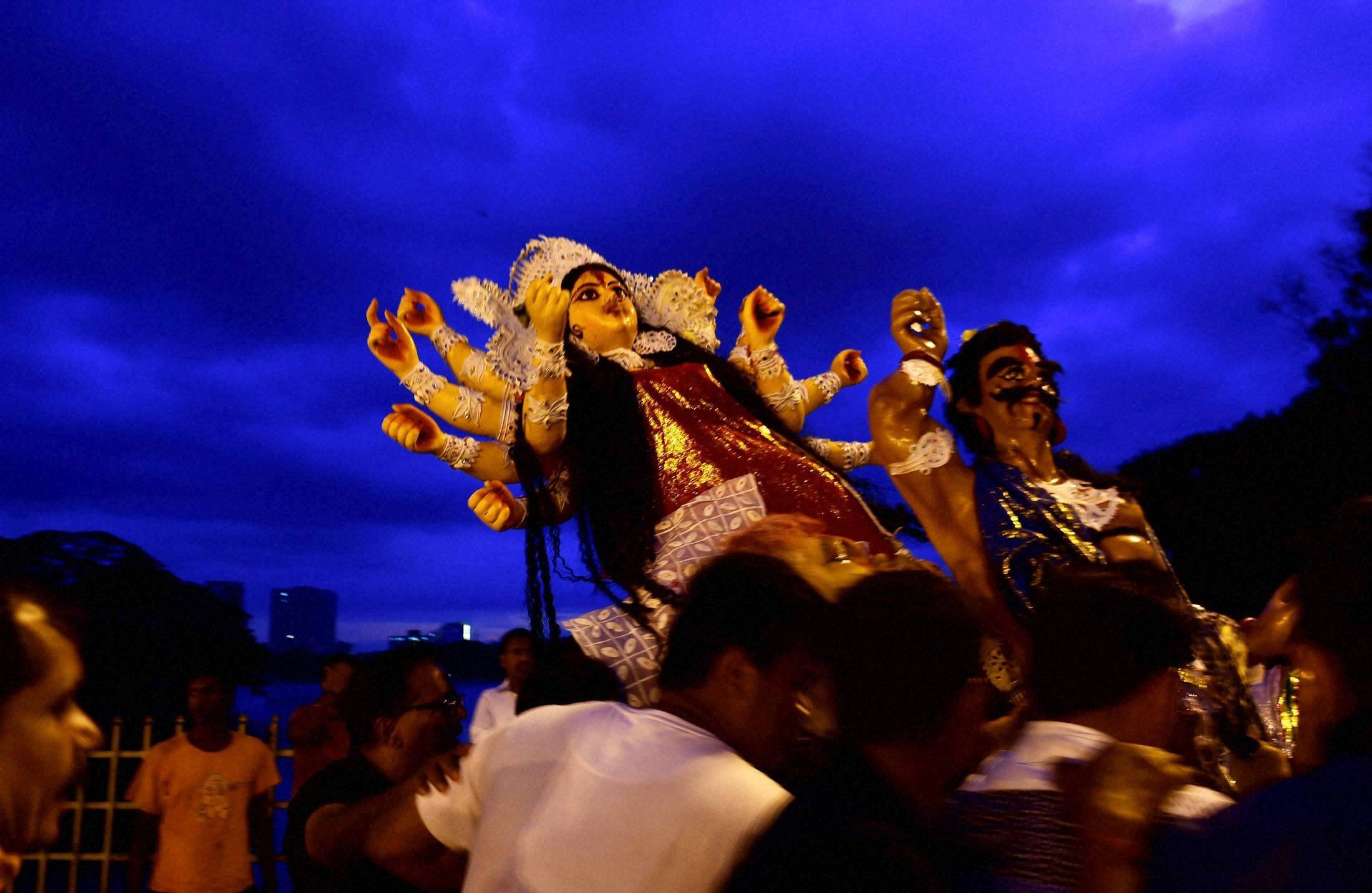 Tractor Carrying Durga Idols For Immersion Plunges Into Lake In MP's Khandwa; 11 Devotees Dead