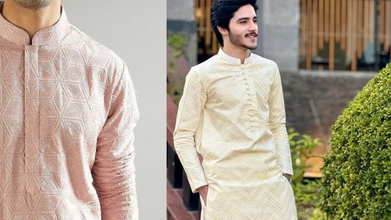 Festive Kurtas for Men: Top Colours to Wear for Diwali and Wedding Celebrations.