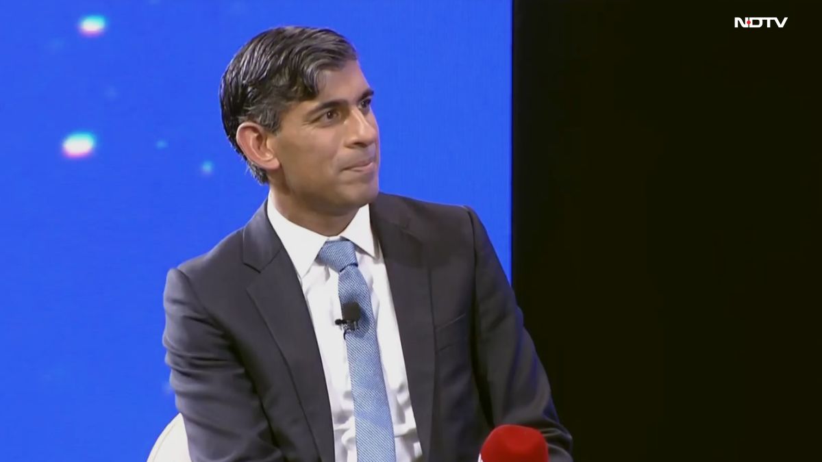 NDTV World Summit LIVE: Cheering For England, Have Soft Spot For India, Says Rishi Sunak