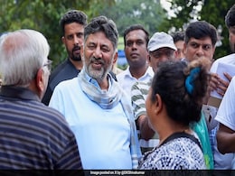 "Can Do Politics Without You": DK Shivakumar Loses Cool Over Media Report "Can Do Politics Without You": DK Shivakumar Loses Cool Over Media Report