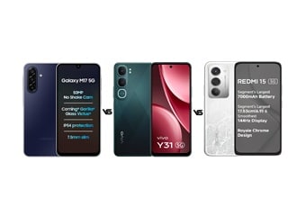Samsung Galaxy M17 5G vs Vivo Y31 5G vs Redmi 15 5G: 15 हजार में कौन सा फोन है बेस्ट