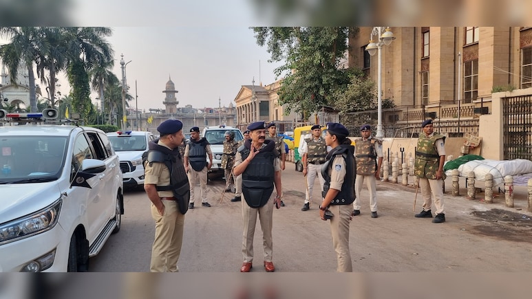 ग्वालियर पुलिस अलर्ट मोड पर, चप्पे-चप्पे पर भारी सुरक्षाबल तैनात, आईजी, डीआईजी और SSP भी सड़कों पर उतरे