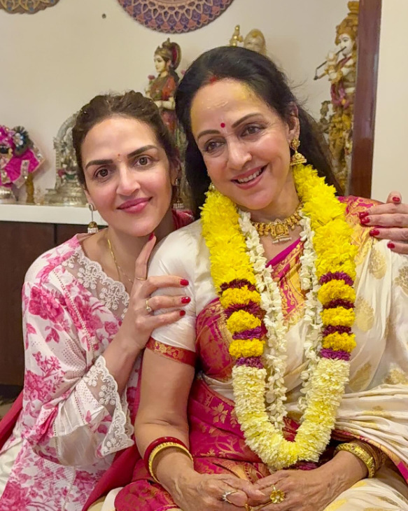 To "Queen Mamma" Hema Malini, A Sweet Birthday Wish From Daughter Esha Deol