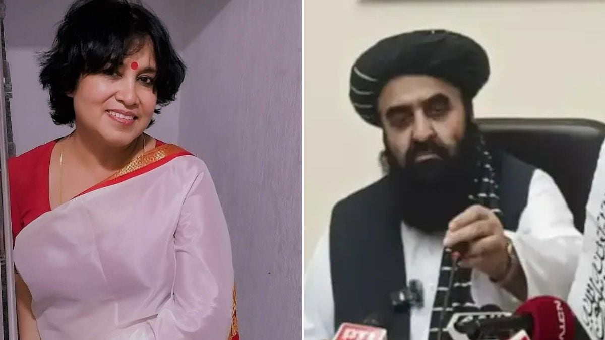 Taliban Excludes Women Journalists: Taslima Nasreen Condemns "Dehumanizing" Treatment During Afghan Minister