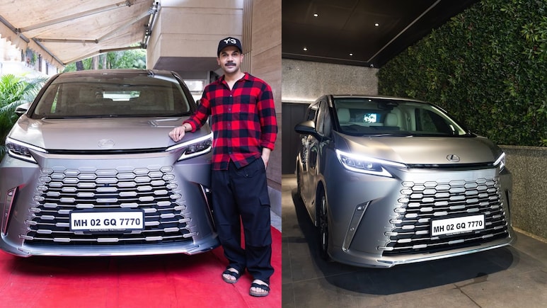 Rajkummar Rao Brings Home Lexus LM350h Luxury MPV Worth Over Rs 2.15 Crore Rajkummar Rao Brings Home Lexus LM350h Luxury MPV Worth Over Rs 2.15 Crore