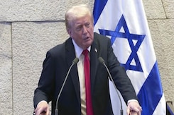 US President Donald Trump Addresses Israeli Parliament US President Donald Trump Addresses Israeli Parliament