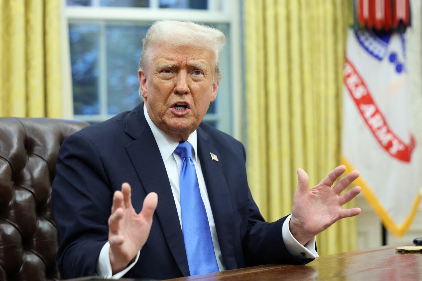 "Will Eradicate Them If They Don't Behave": Trump Warns Hamas Over Gaza Deal
