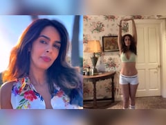 Mallika Sherawat Eases Into The Day With Yoga Stretches