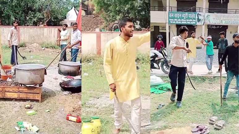 दुर्गा पंडाल बना जंग का अखाड़ा, भंडारे के समय जमकर चले लाठी-डंडे, निकल आईं तलवारें, जानें पूरा मामला दुर्गा पंडाल बना जंग का अखाड़ा, भंडारे के समय जमकर चले लाठी-डंडे, निकल आईं तलवारें, जानें पूरा मामला