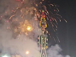 दुनिया का सबसे ऊंचा रावण का नहीं हो सका दहन... बाद में नगर निगम ने जलाया, लेकिन अपने नाम कर गया विश्व रिकॉर्ड