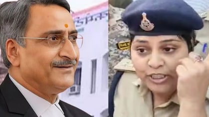 'जय श्रीराम, जय श्रीराम...आणखी काय? मुस्लीम पोलीस अधिकाऱ्याला का द्यावी लागली घोषणा? पाहा Video