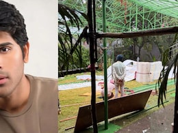 Allu Sirish Shares Glimpse Of Rain-Soaked Venue As Cyclone Montha Disrupts Engagement: "Weather Gods Have Other Plans"