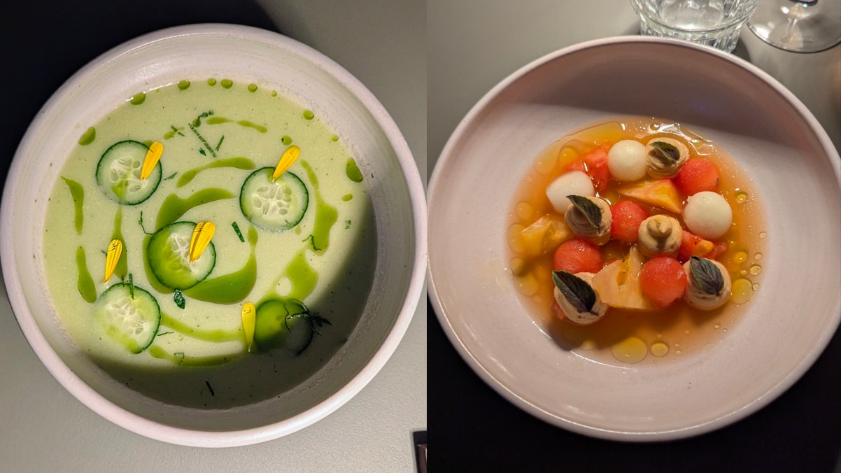 The starters at Riders Hotel. Photos: Author The starters at Riders Hotel. Photos: Author