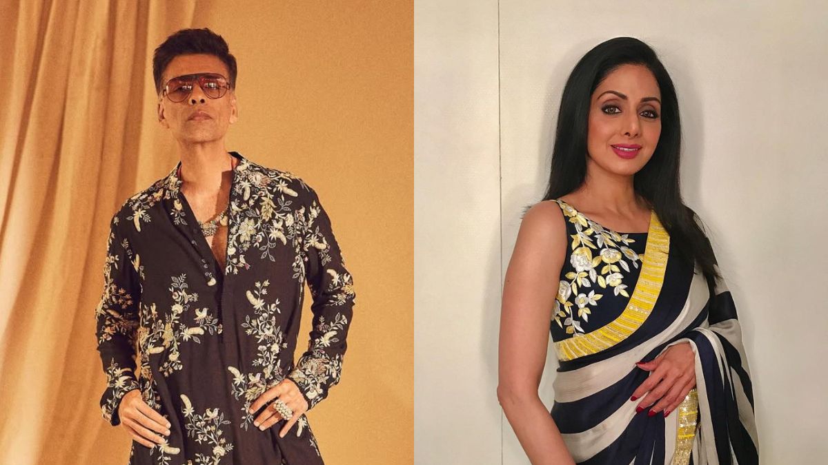 Karan Johar Recalls 'Crazy, Mad, Obsessive' Love For Sridevi: "She Is My Entire Childhood"