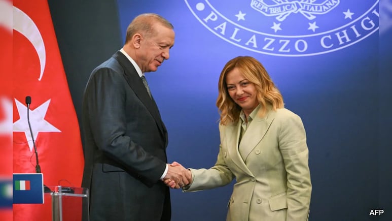 Turkey's Erdogan Wants Italian PM Meloni To Stop Smoking. What She Said Turkey's Erdogan Wants Italian PM Meloni To Stop Smoking. What She Said