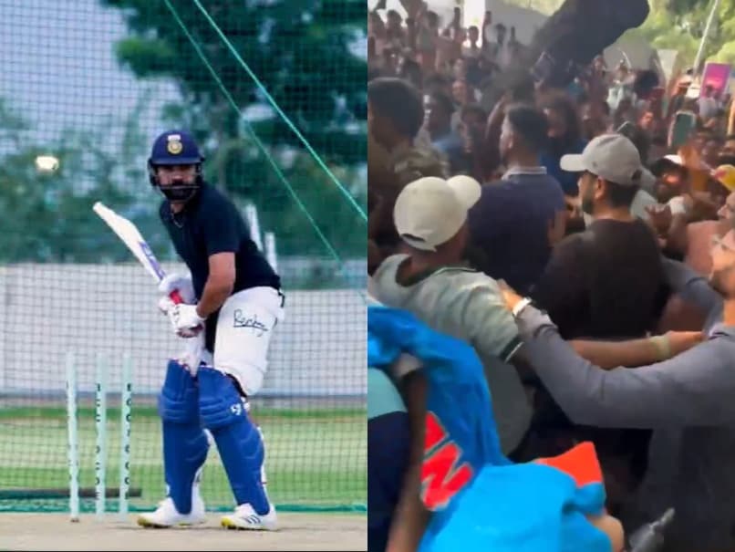 "Dhakka Mat Dena": Rohit Sharma's Private Practice Session Ahead Of Australia Tour Turns Chaotic