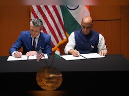 भारत-अमेरिका के बीच 10 साल की डिफेंस डील पक्की, राजनाथ सिंह बोले- 'रक्षा साझेदारी में एक नए युग की शुरुआत' भारत-अमेरिका के बीच 10 साल की डिफेंस डील पक्की, राजनाथ सिंह बोले- 'रक्षा साझेदारी में एक नए युग की शुरुआत'