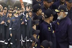 PM Modi Celebrates Diwali With Navy Onboard INS Vikrant PM Modi Celebrates Diwali With Navy Onboard INS Vikrant