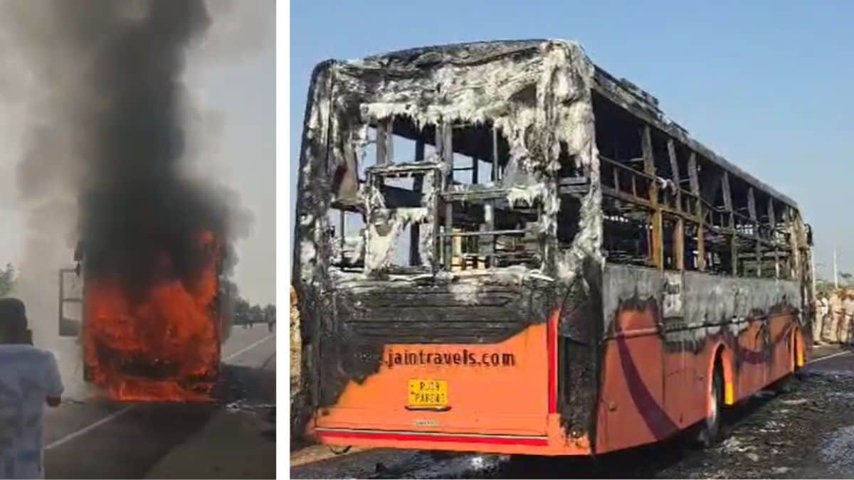 Rajasthan Suspends Officials After Deadly Bus Fire Claims 21 Lives and Prompts Statewide Safety Inspection