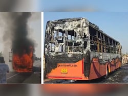 19 Killed After Bus Catches Fire On Jaisalmer&ndash;Jodhpur Highway