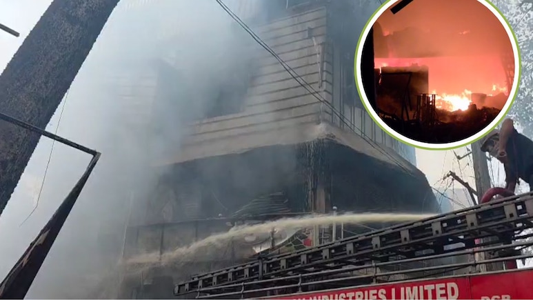 Janjgir Champa Fire: जांजगीर के बाम्बे मार्केट के 4 दुकान में लगी भीषण आग, मौके पर पहुंची 3 दमकल की गाड़ियां, लाखों का सामान जलकर खाक