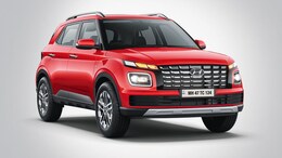 Hyundai Venue Facelift Production-Spec Model Spotted Ahead Of Launch
