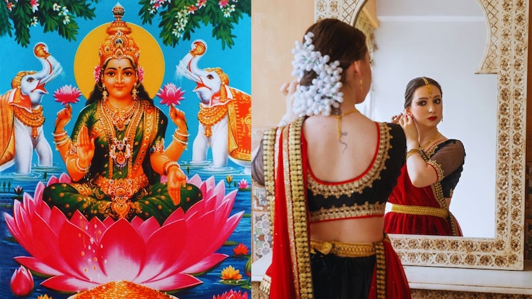 Diwali Laxmi pujan 2025 : लक्ष्मी पूजेच्यावेळी कोणत्या रंगाचे कपडे घालावेत? देवीचा आवडता रंग कोणता?