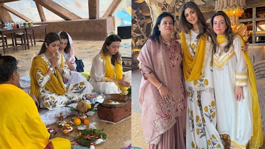 Amid Rs 60-Crore Fraud Case, Shilpa Shetty Performs Puja For New Bastian In Goa