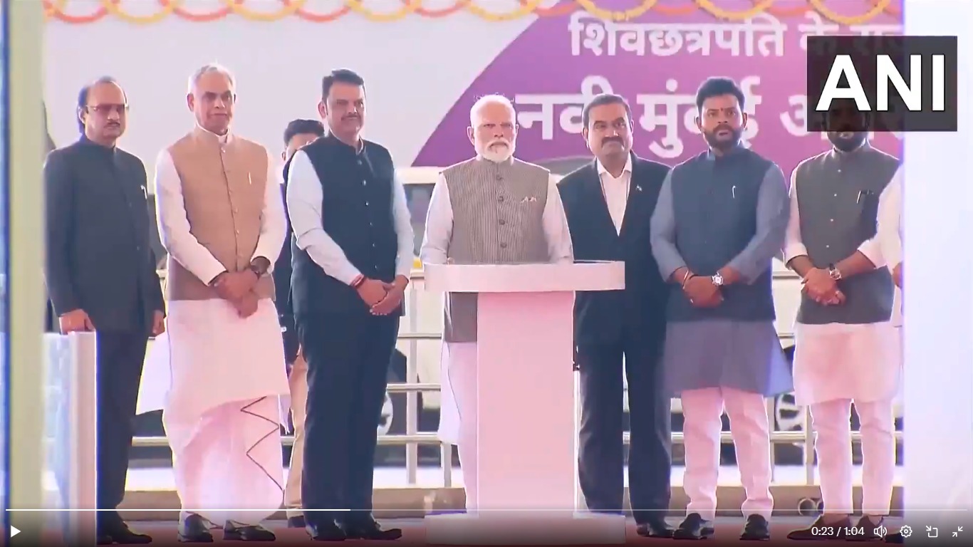 नवी मुंबई इंटरनेशनल एयरपोर्ट का उद्घाटन, रोजाना 60 फ्लाइट, जानें कब से उड़ान भर सकेंगे यात्री